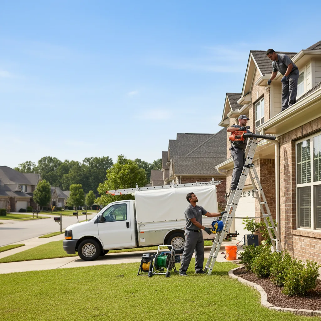 Home Gutter Service in Woodleaf, NC near me
